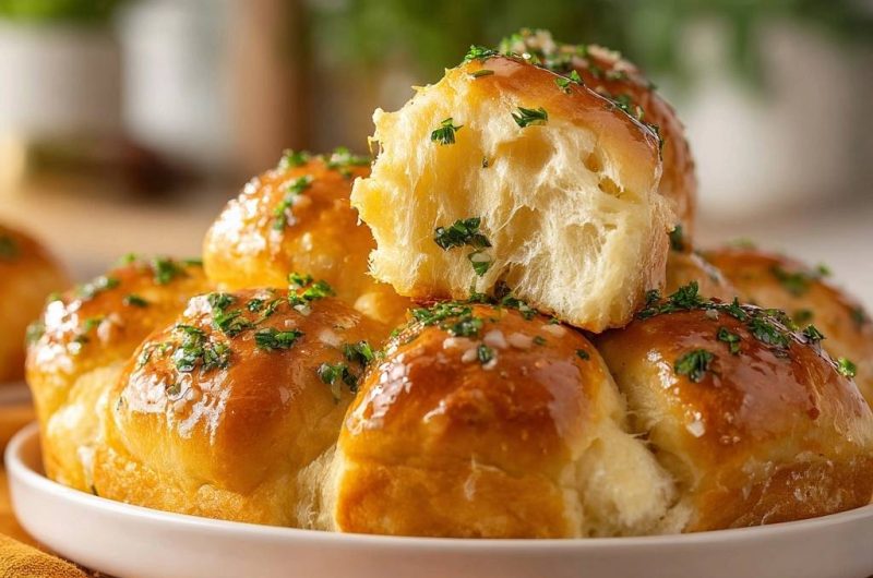 Kräuterbutterbrötchen