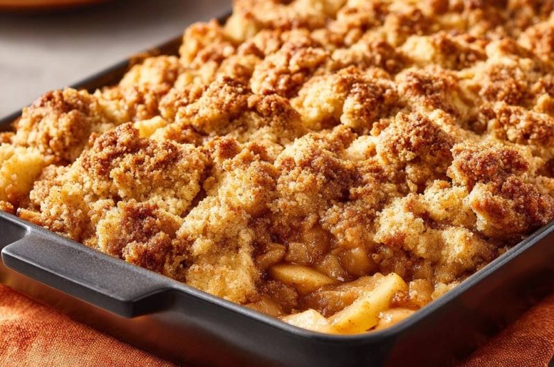 Apfelstreusel