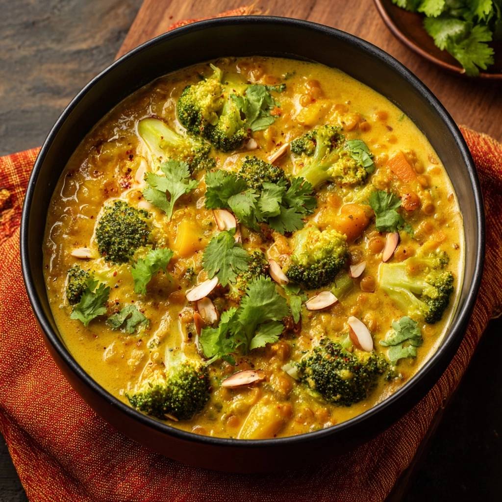 Cremiges Brokkoli-Kartoffel-Dal