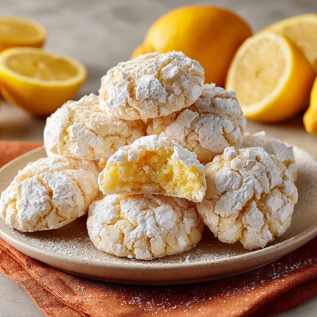 Zitronen-Schneebällchen (Nie wieder flache Kekse!)