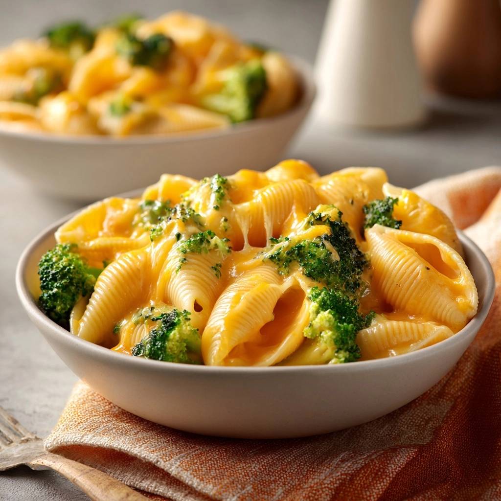 Cremiger Brokkoli-Käsemac