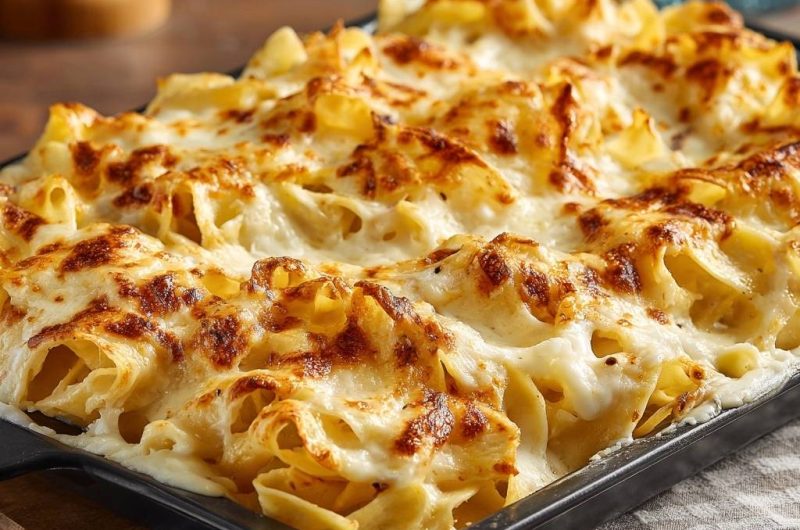 Cremige Käse-Lasagne (Nie wieder matschige Blätter!)