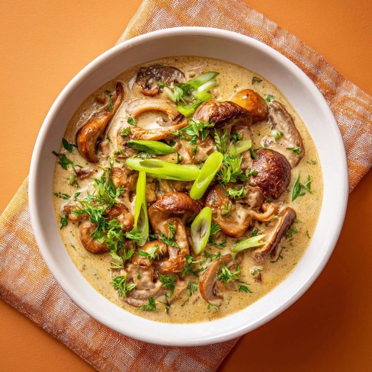 Cremige Pilzsoße, nie wieder wässrig!