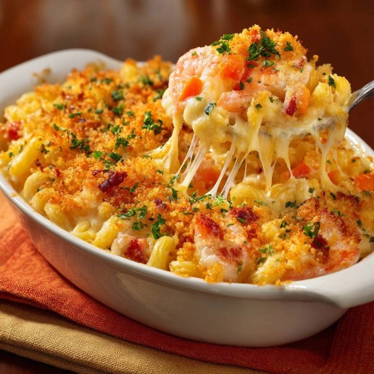 Cremiger Garnelen-Nudelauflauf: Rezept ohne Verwässern