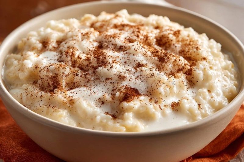 Cremiger Milchreis mit Zimt (Nie wieder anbrennender Boden!)