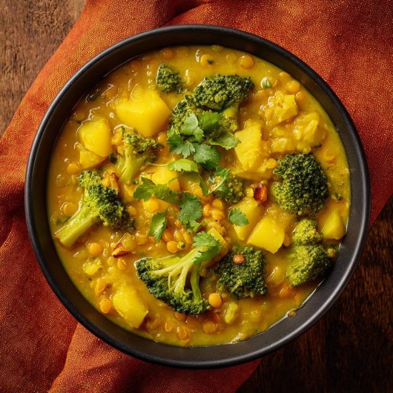 Cremiges Brokkoli-Kartoffel-Dal Rezept