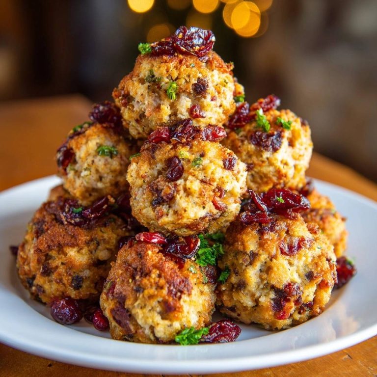 Festliche Preiselbeer-Füllbällchen: Nie wieder zerfallend!