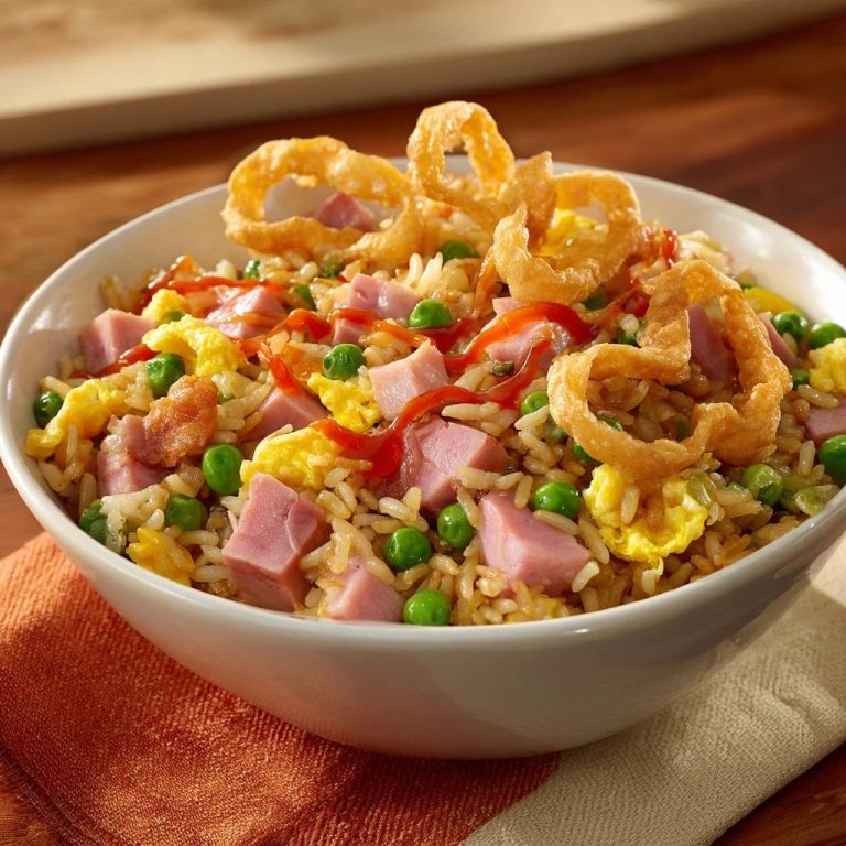 Gebratener Reis mit Schinken und Erbsen: Nie wieder matschig
