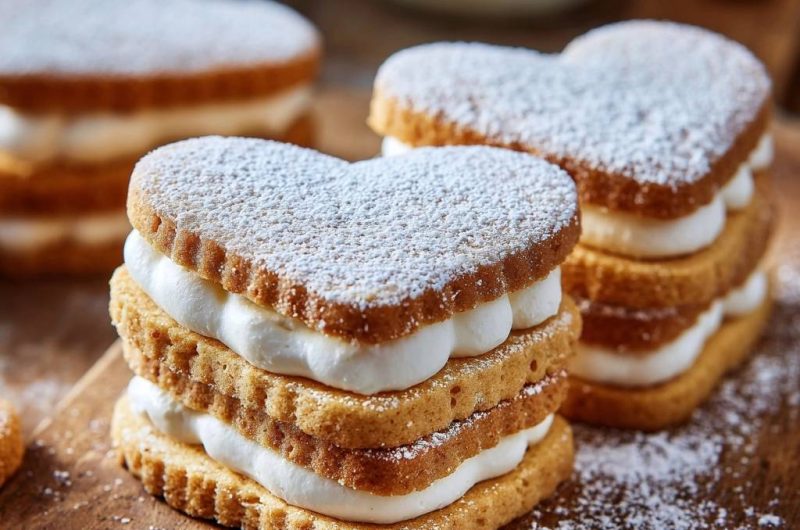 Herzige Sahne-Kekse (Nie wieder flache Kekse!)