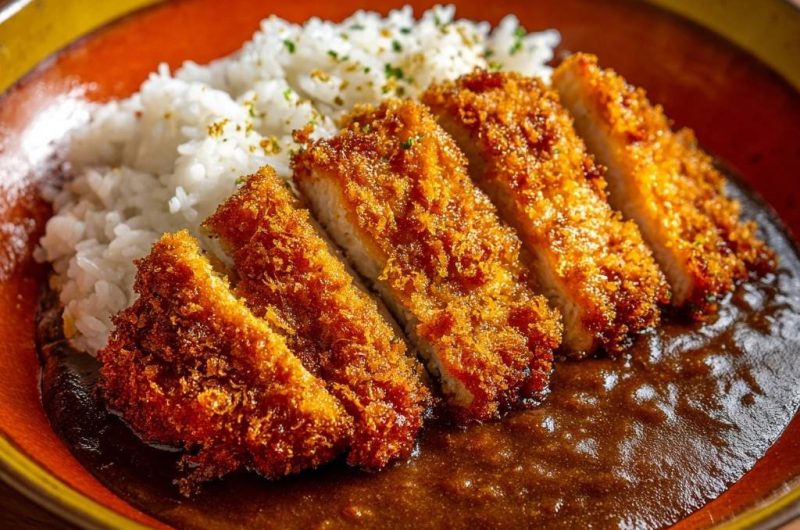 Japanisches Katsu Curry (Extra knusprig)
