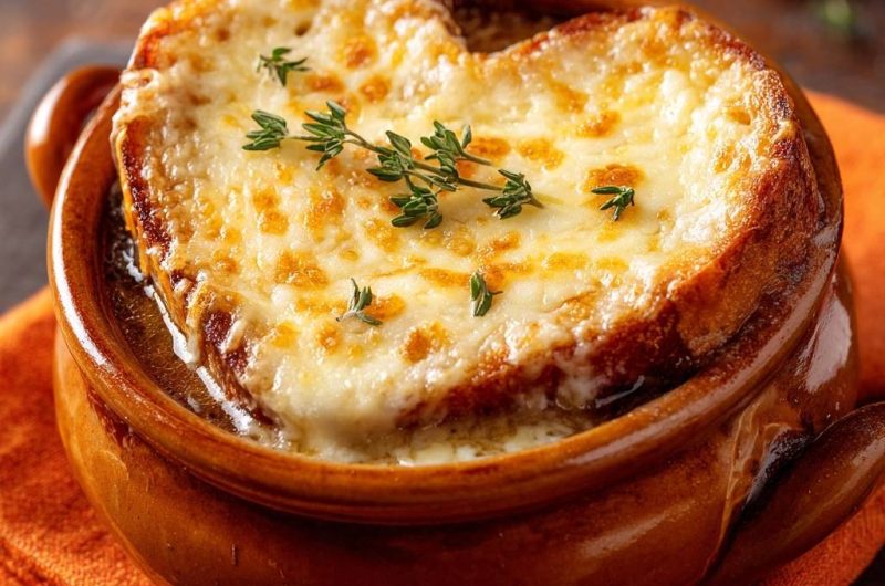 Klassische Französische Zwiebelsuppe (Der Anti-Matsche-Boden)