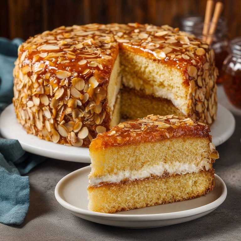 Klassischer Bienenstich mit Versiegelungstechnik