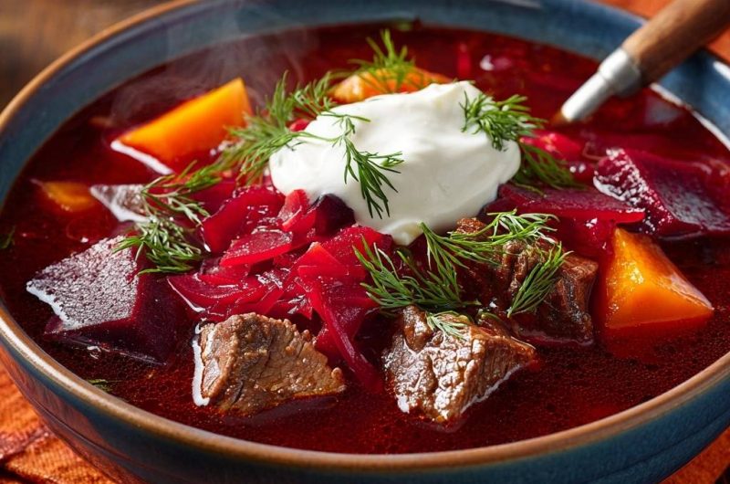 Klassischer Borschtsch