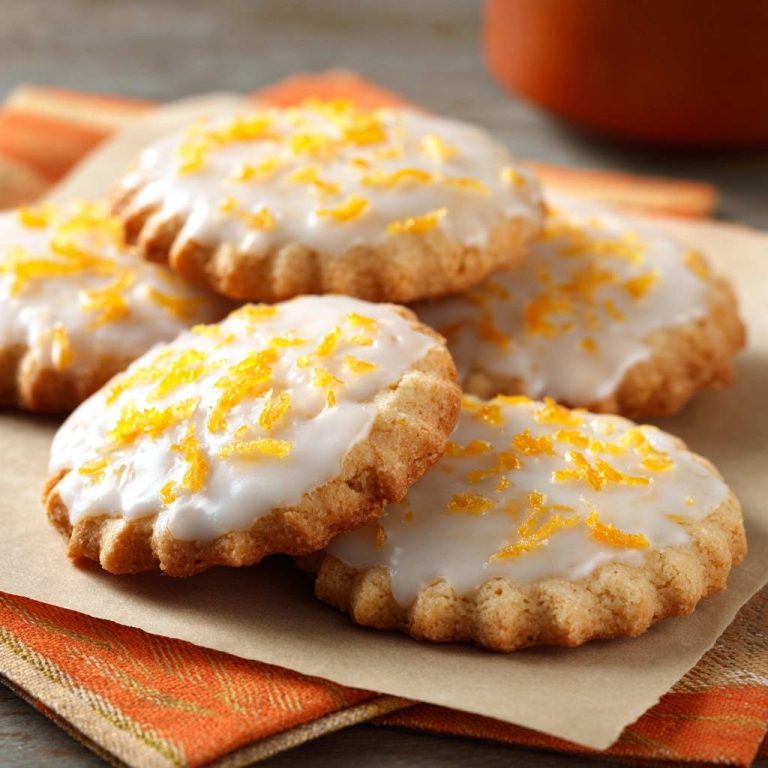 Knusprige Orangen-Guss-Kekse (Nie wieder flache Kekse!)