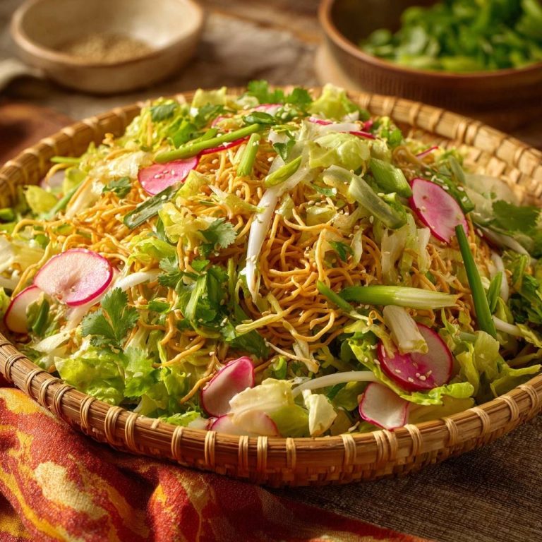 Knuspriger Asia-Nudelsalat: Das Geheimnis für maximalen Crunch