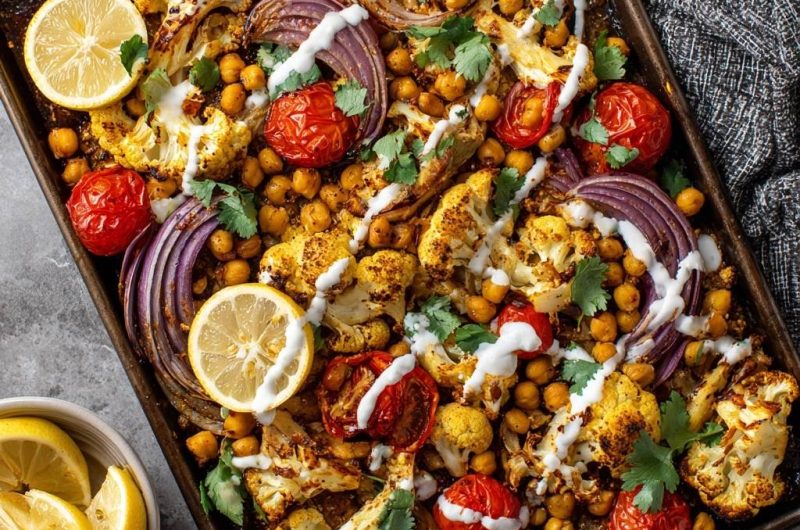 Mediterranes Röstgemüse vom Blech