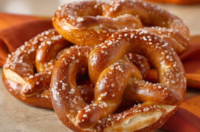 Perfekte Laugenbrezeln