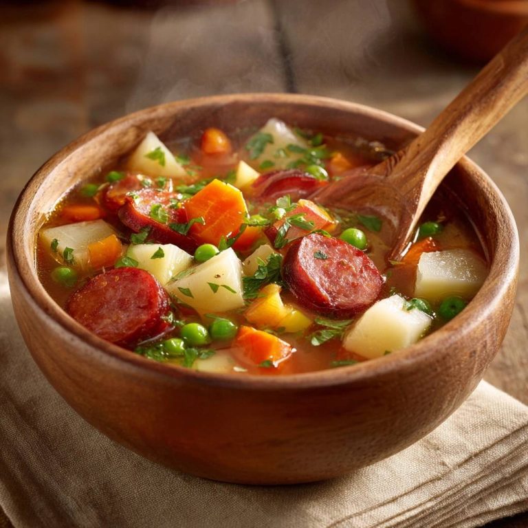 Rustikaler Kartoffel-Wurst-Eintopf: Rezept