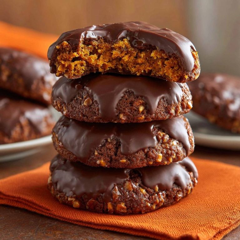 Saftige Kürbis-Haselnuss-Schokoladenkekse – Rezept
