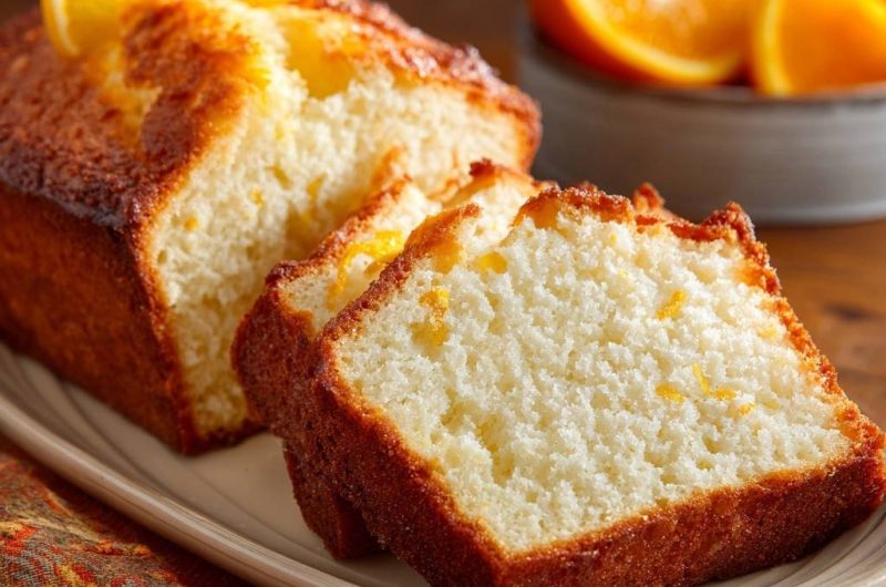 Saftiger Orangen-Rührkuchen