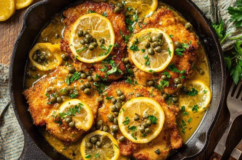 Zitronen-Hähnchen Piccata