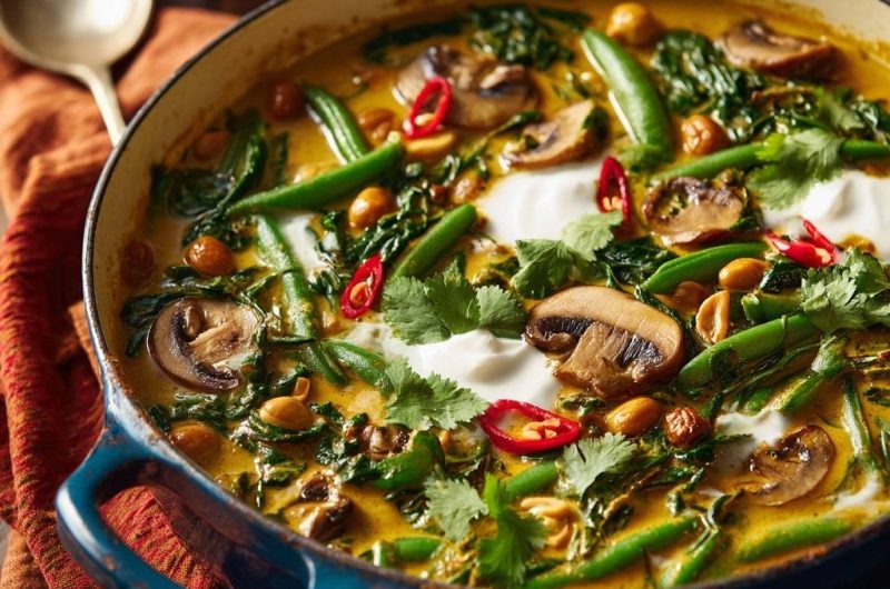 Pilz-Gemüse-Curry