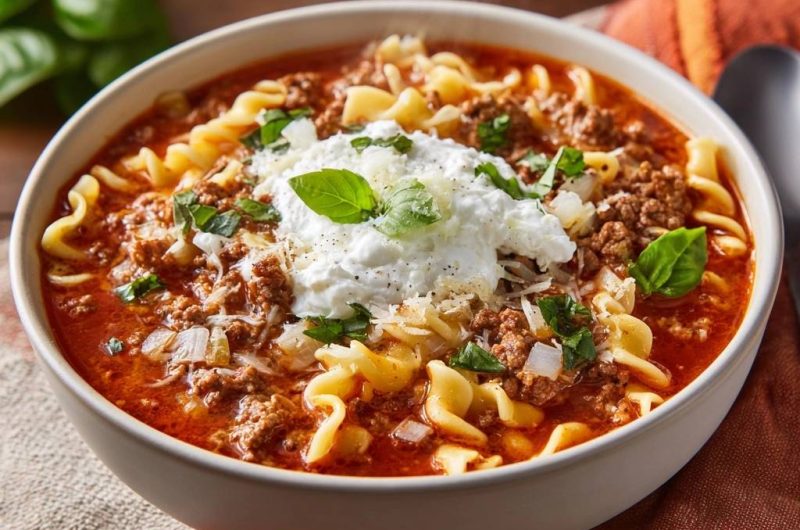 Lasagne-Suppe