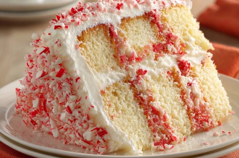 Pfefferminz-Schichtkuchen