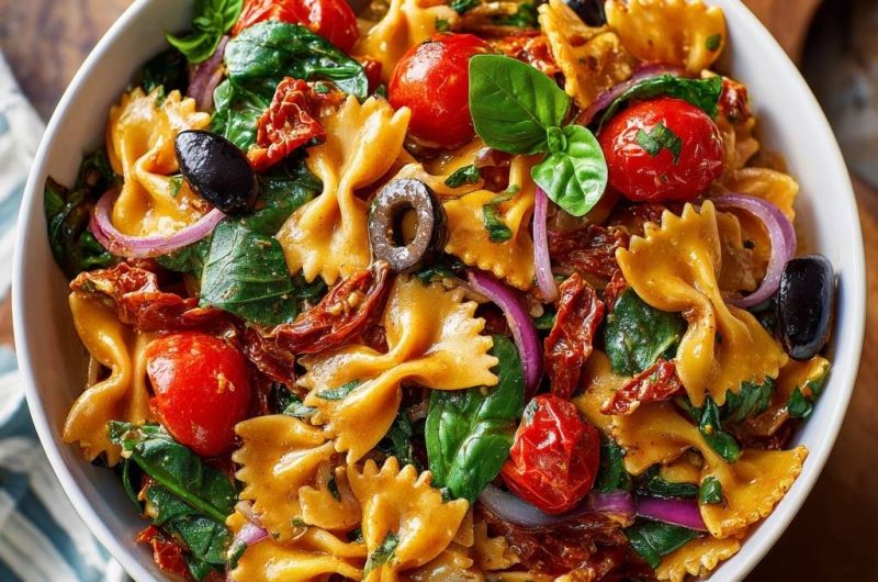 Farfalle-Salat