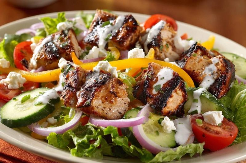 Grillhähnchen-Salat