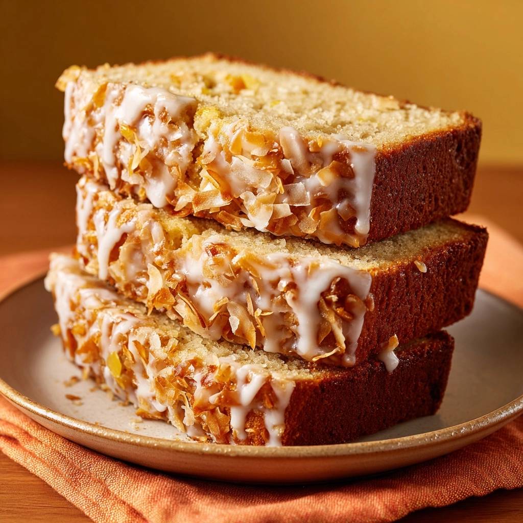 Saftiger Kokos-Ananas-Kuchen