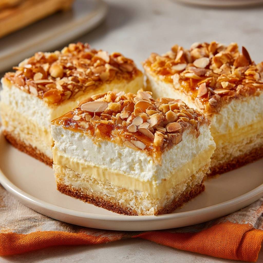 Klassischer Bienenstich vom Blech