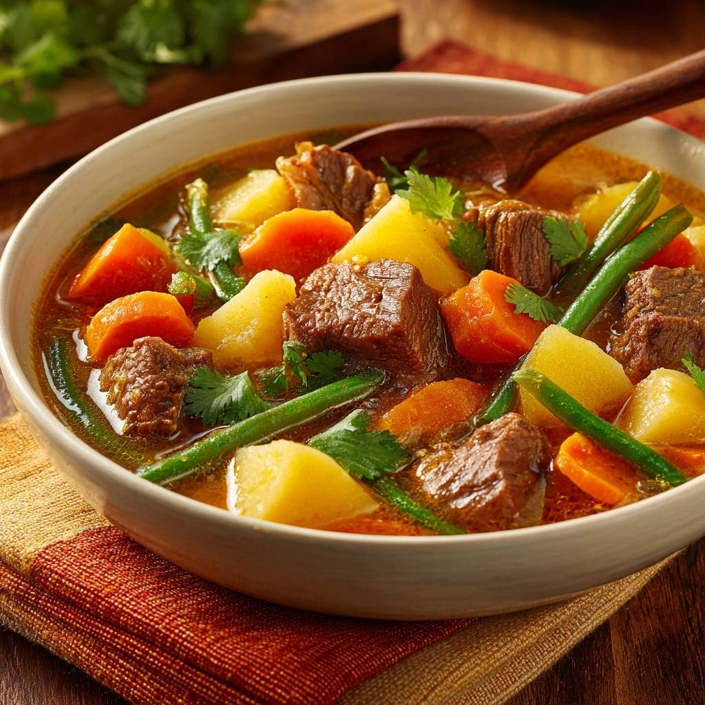 Herzhafter Rindfleisch-Eintopf