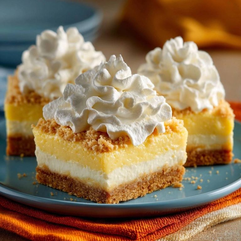 Cremige Zitronen-Schnitten (Der Anti-Matsche-Boden)