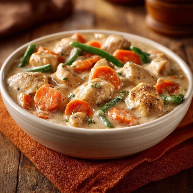 Cremiges Hähnchen-Geschnetzeltes mit Gemüse: So wird es zart