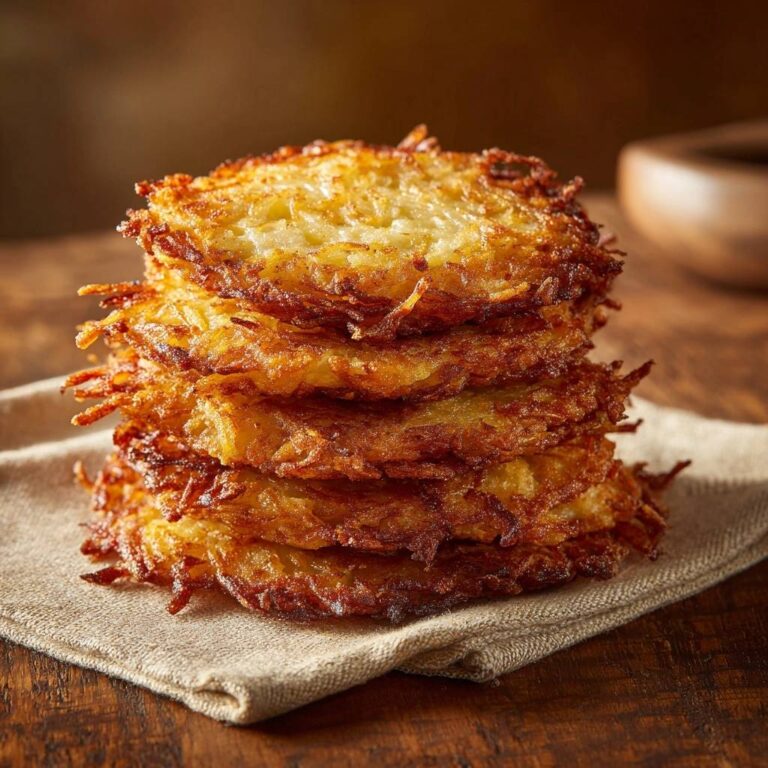 Goldbraune Kartoffelpuffer: Das Geheimnis für maximale Knusprigkeit