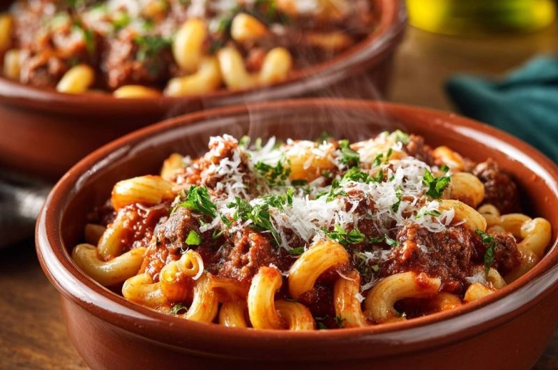Herzhafte Pasta Bolognese