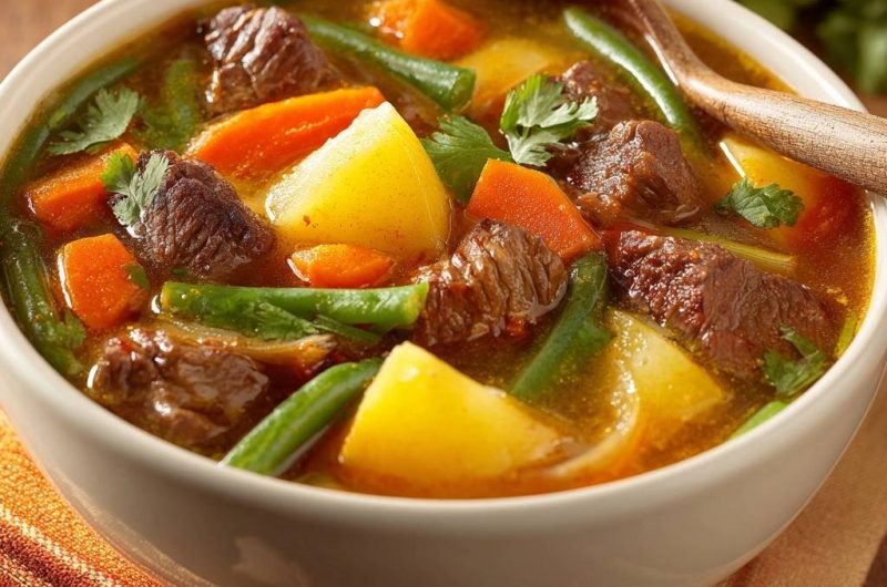 Herzhafter Rindfleisch-Eintopf