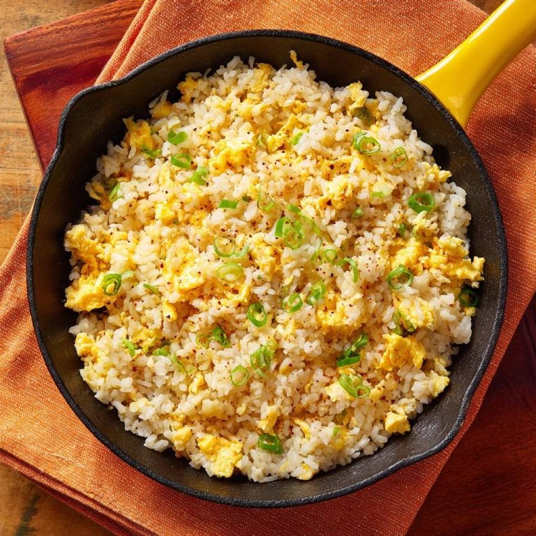 Klassischer Eierreis aus der Pfanne: Rezept ohne Matsch