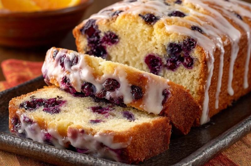 Saftiger Blaubeer-Zitronen-Kuchen