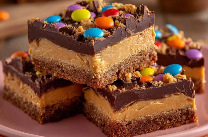 Schoko-Erdnussbutter-Schnitten