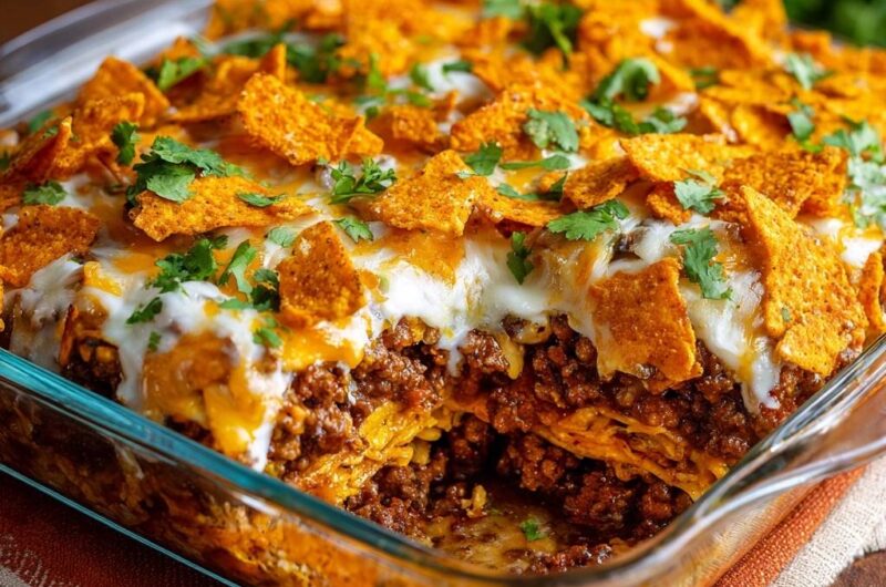 Würziger Taco Auflauf