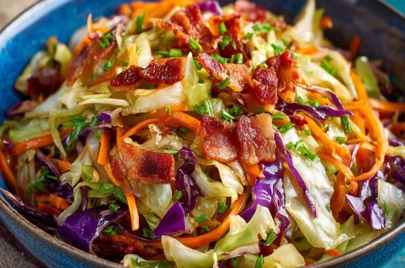 Warmer Krautsalat mit Speck