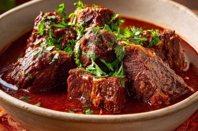 Zartes Rindergulasch