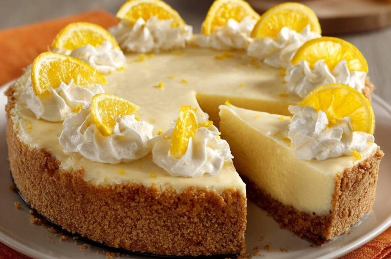 Zitronen-Cheesecake