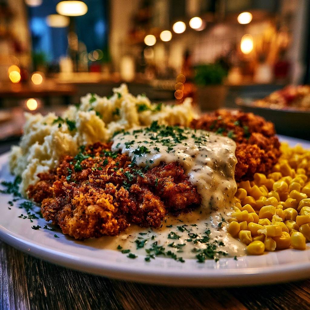 Knuspriges Country Fried Chicken