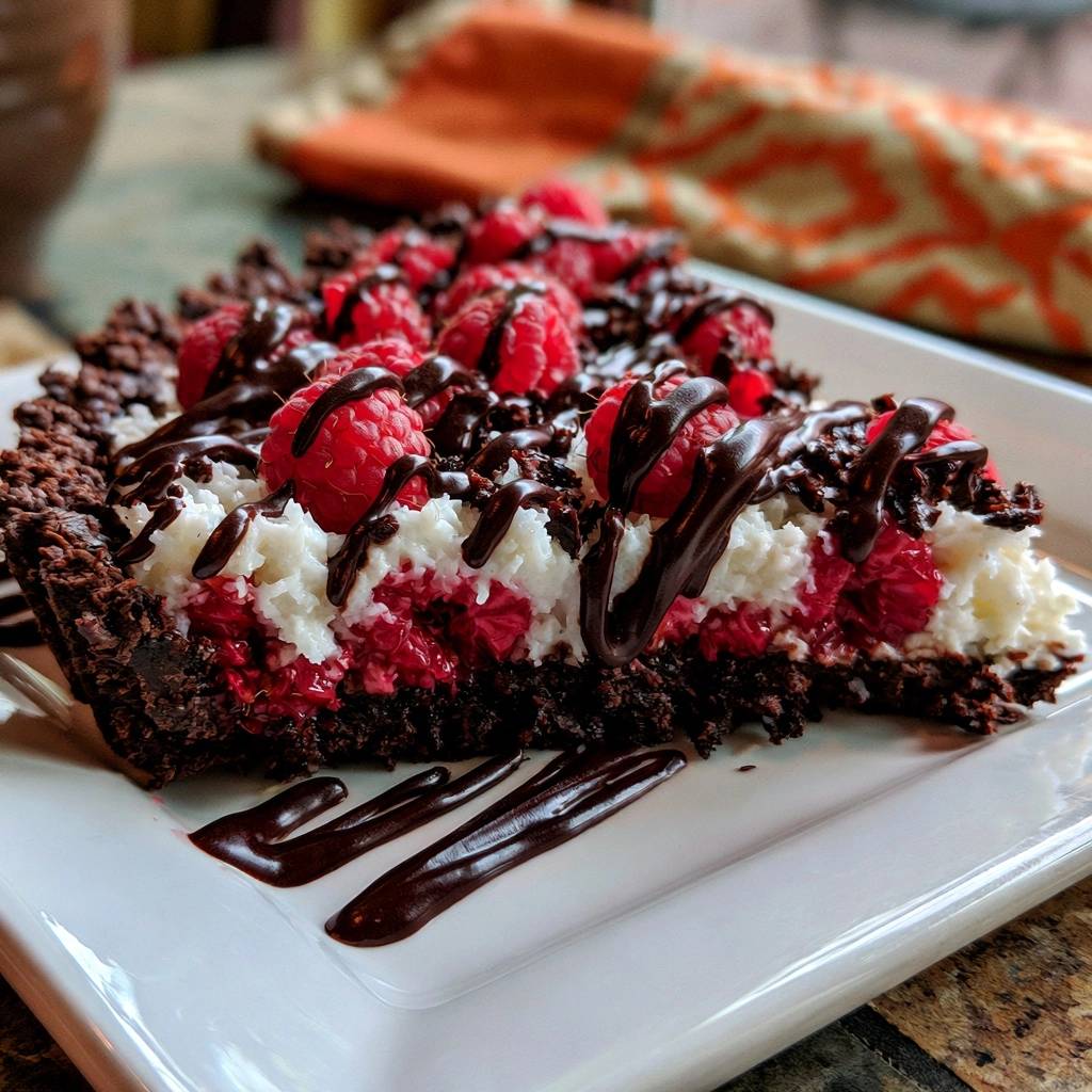 Schoko-Himbeer-Kokos-Tarte (Der Anti-Matsche-Boden)