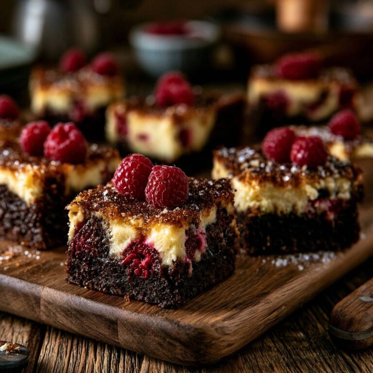Cremige Himbeer-Käsekuchen-Brownies: Das perfekte Rezept