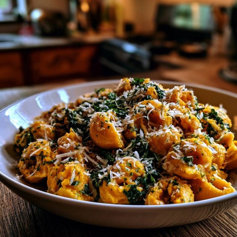 Cremige Kürbis-Pasta mit Kräutern: Das Rezept ohne Wässern