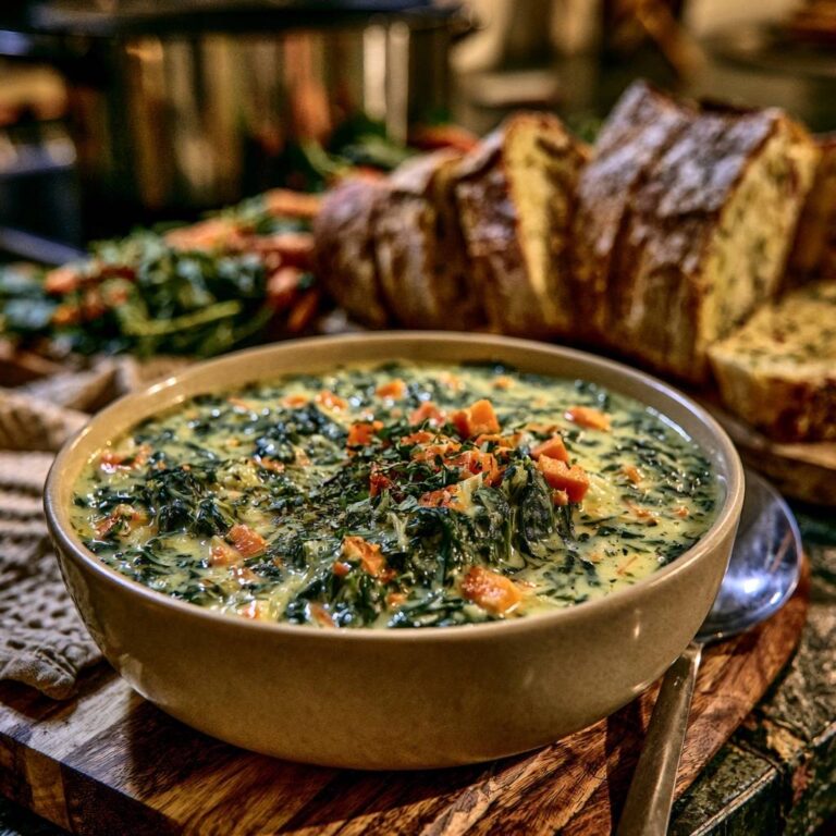 Cremiger Spinat-Karotten-Eintopf: Rezept ohne Wässern